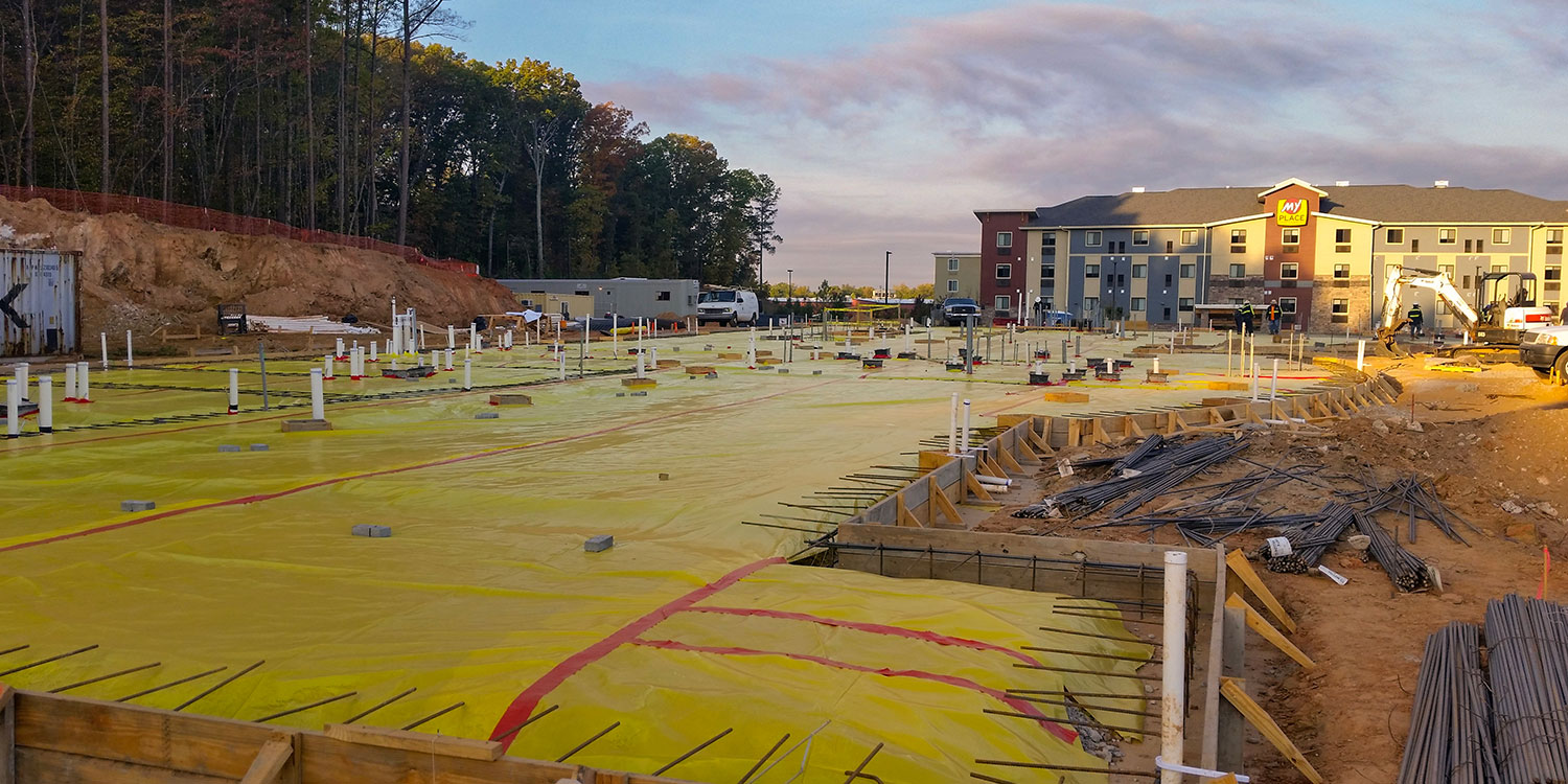 Fairfield Inn Slab Prep